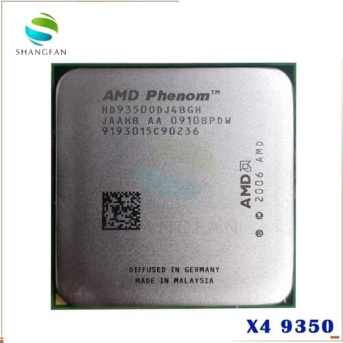 AMD Phenom X4 9350 X4 9350e Quad-Core DeskTop 2GHz CPU HD9350ODJ4BGHSocket AM2+/940pin