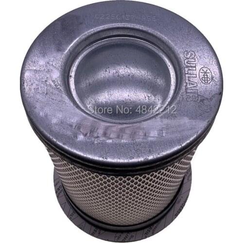 Free shipping 02250137-895 Sullair screw air compressor oil air separator element alternative