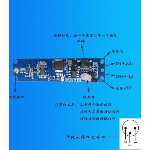 Wireless DMX512 Transceiver/XLR Wireless Transceiver/DMX512 Signal Wireless Receiver/transmitter