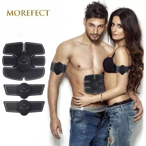 Wireless Muscle Stimulator EMS Electric Pulse Treatment Slimming Beauty Abdominal Muscle Exerciser Training Device Body Massager