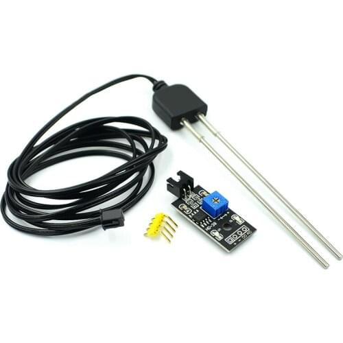 Soil Moisture Sensor and Soil Detector Module Soil Moisture Test Soil Humidity Test Corrosion Resistance Probe for Arduino