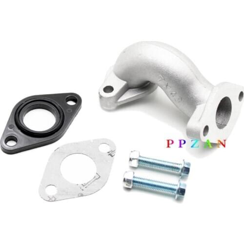 PZ19 19MM Carburator Intake Pipe Manifold Gasket Screw Kit For 50cc 70cc 90cc 110cc 125cc Pit Dirt Bike ATV Quad Z50 NEW