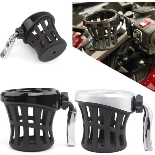 Motorcycle Custom Drink Cup Holder Handlebar Beverage Support Bracket For Honda Goldwing 1800 GL1800 01-15 F6B 13-15