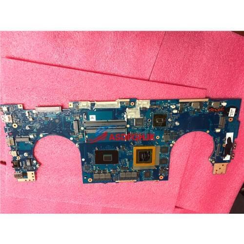 Original FOR ASUS GL702VT LAPTOP MOTHERBOARD GL702VT MAINBOARD WITH I5-6300HQ AND N16E-GT-A1 GTX970M 100% Test OK