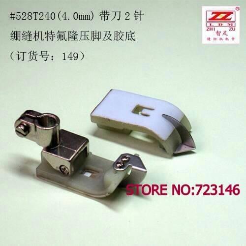 #528T240 4.0MM plastic Foot FEET Industrial Sewing Machine for Brother Juki YAMATO Singer Siruba PFAFF ADLER TYICAKAL pfaff