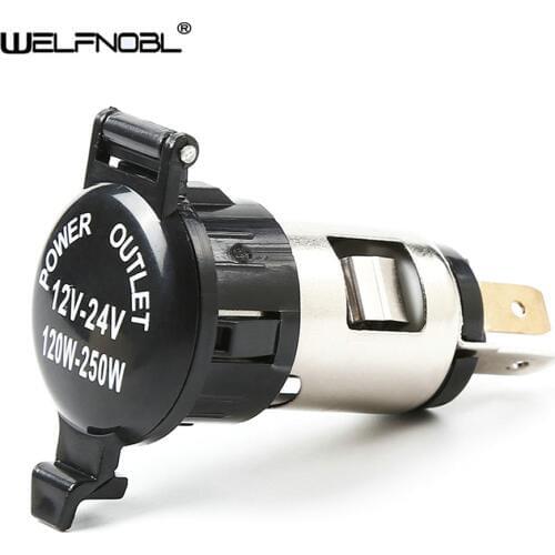 Car Cigarette lighter in a car lighter socket 12V 120W Waterproof Auto Power Plug For Motorcycles Boats Mowers Tractors Cars