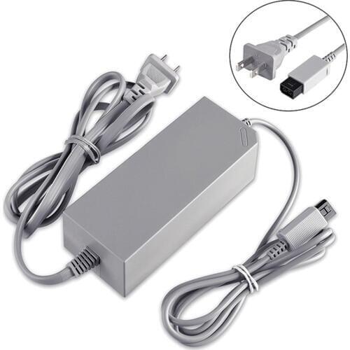 US Plug 100-240V DC 12V 3.7A Home Wall Power Supply AC Charger Adapter Cable for Wii Console