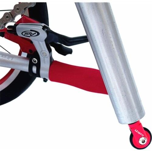 Litepro Folding Bike Seatpost Easy Wheel K3 Push Wheels Bicycle Seat Tube 412 Easywheel For 33.9MM Seat Rod