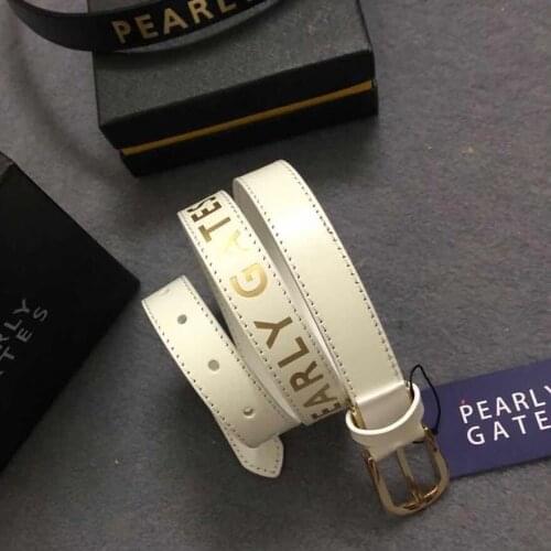 Pearly Gates Fashion Belt Women’s Golf Sports Leather Belt