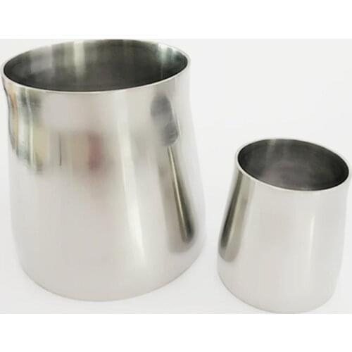 108mm 4.25" To to 89mm 3.5" OD Butt Welding Reducer SUS 304 Stainless Steel Sanitary Pipe Fitting Homebrew Beer Exhaust