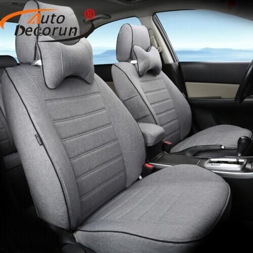 AutoDecorun Custom Fit Seat Cushion for Jaguar XF 2016 2012 Car Seat Covers Sets Automobile Seat Supports Cover Auto Accessories