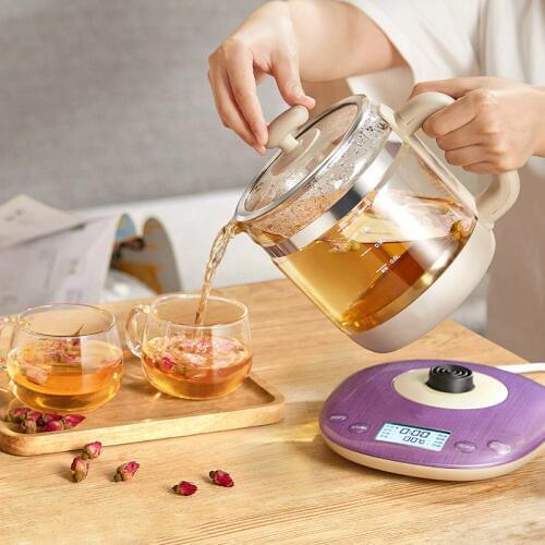 Health pot automatic thickening glass electric heating kettle boiling black flower tea decoction