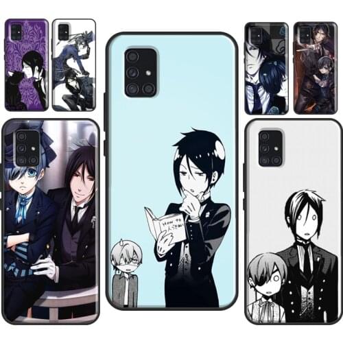 Black Butler Anime Case For Samsung A21S A20e A12 A32 A42 A52 A72 A10 A30 A40 A50 A70 A31 A41 A51 A71 Coque