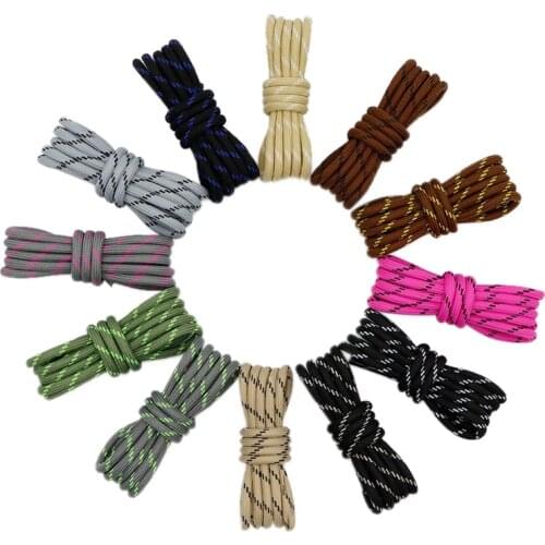 Nice Weiou Outdoor Activity Top Selection 4.5MM Durable Hiking Lace Pretty Double Color Polyester Rope New Material Cordones