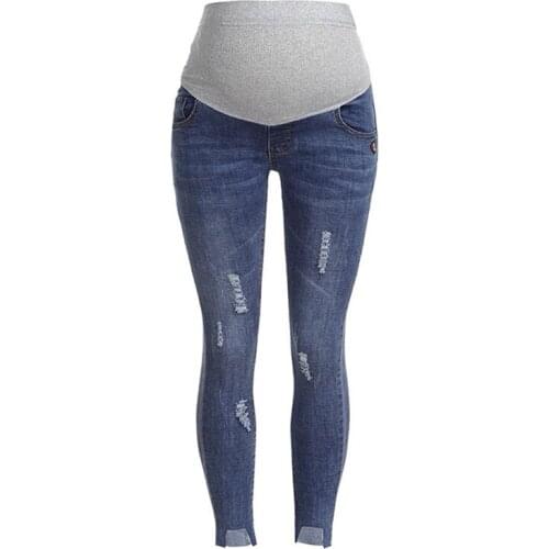 Denim Jeans Maternity Pants For Pregnant Women Clothes Nursing Pregnancy Leggings Trousers Gravidas Jeans Maternity Clothing