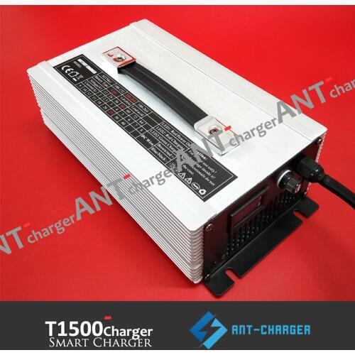 Customized 1500W 48V 25A Lead acid,54.6V 58.8V 25A Lithium ion/Lipo/Li-ion,54.4V 54.75V 57.6V 58.4V 25A LiFePO4 battery charger