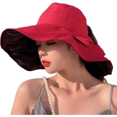 Women Hollow Top Sunhat Summer UV Protection Sun Cap Outdoor Sport Anti-Ultraviolet Big Eaves Sunscreen Fisherman Fishing Hat