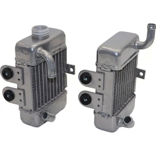 Alloy Radiator Kit for KTM 50 SX SXS Mini 49cc 50cc water cooled Mini Cross Dirt bike