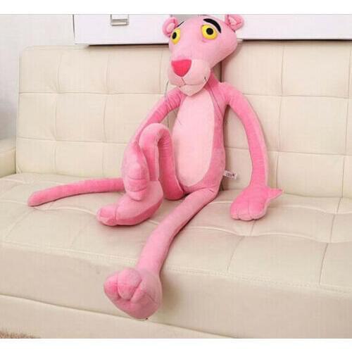Hot sale Baby Toys Plaything Cute Naughty Pink Panther Plush Stuffed Soft Toy Animal Doll Toy Baby Kids Children Gift