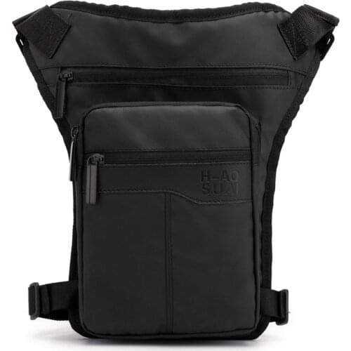 Weysfor Motorcycle Drop Leg Bag Men Hip Bags Belt Fanny Pack Riding Travel Shoulder Crossbody Bags Waist Thigh Bag Male Pocket