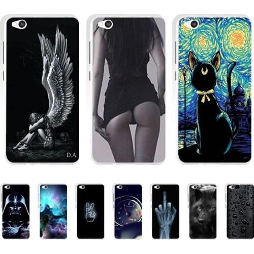 Soft Case For Silicone Back Cover For Cute Phone Cases Cover Bumper for Xiaomi Redmi 4A 4X 6 6A 6 Pro Note 4 4X 6 Pro case