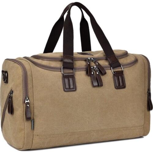 New canvas fashion casual shoulder messenger bag travel handbag bags
