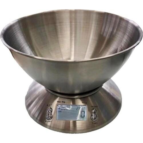 New kitchen scale stainless steel kitchen electronic scale household electronic kitchen baking scale