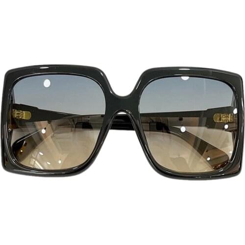 New Fashion Oversized Square Wrap Sunglasses For Women Men Luxury Brand Design Acetate Acrylic Frame Eyewear Gafas De Sol Mujer