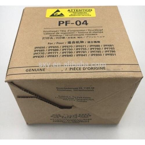 Factory Supply Original New Quality PF-04 Printhead For Canon IPF650 IPF655 IPF680 IPF681 IPF685 Print Head
