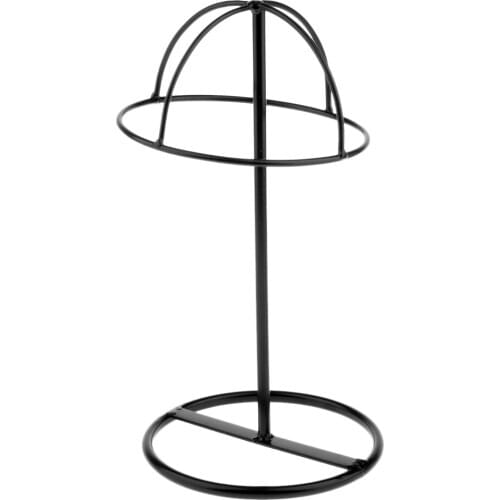 Black Hat Cap Storage Display Holder Wig Rack Shelf Stand for Wigs Supply