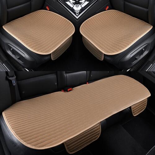 Universal Car Seat Cover Anti-Slip Breathable Mesh Auto Seat Protector Front Rear Automobile 5 Seat Cushion Pad Mat Four Seasons
