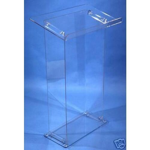 Clear Acrylic Podium