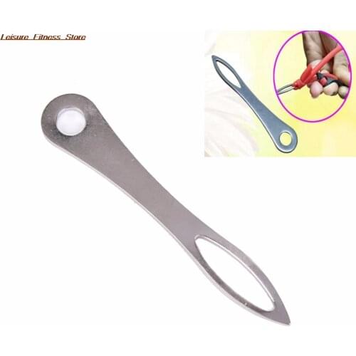 Stainless Steel Slingshot Rubber Band Tied Assistant Outdoor Hunting Shooting Portable Catapult Helper Accessory