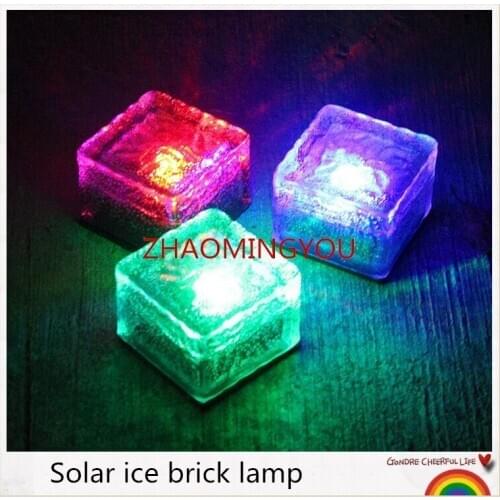 5PCS Garden Solar Lamp Outdoor Lighting Color-changing Waterproof Pool Light Outdoor Solar Buried Floor Light