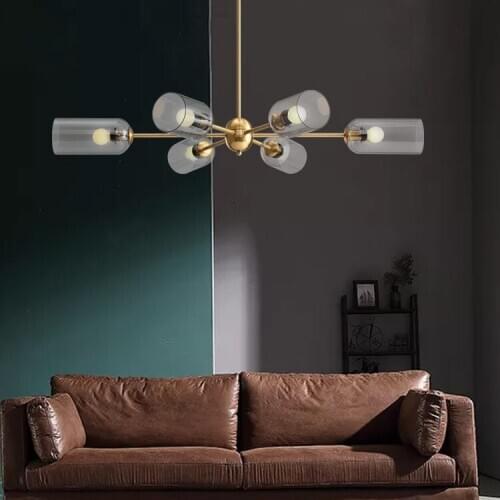 Postmodern Personality Bar Counter Designer Showroom Led Chandelier Nordic Home Decoration Dining Room Living Room Pendant Lamp