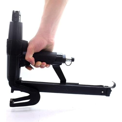 Heavy Duty Plier Stapler Pneumatic Stapling Plier Nailer Gun Professional for Fix Mattress Sofa Furniture