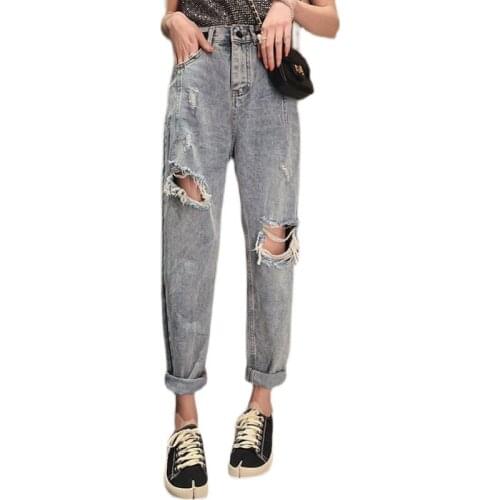 VIHKLC Womens Summer Jeans