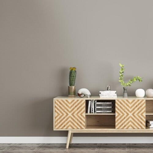 [Waterproof and antifouling] Cement gray industrial wind living room wallpaper Nordic style bedroom non-woven wallpaper