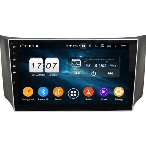 Octa Core 10.1'' 8 core Android 9.0 Car Radio DVD player GPS for Nissan Sylphy 2012-2015 gps navigation 4Gb RAM 64g rom LHD RHD