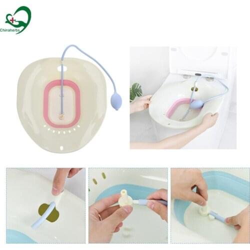 1 PC Folding Yoni Steam Seat Steamer Vagina Douche Chair Steaming kit Women Yoni Cleaning Feminine Hygiene Health Care Sitz Bath