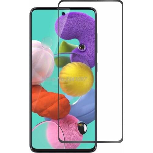 16D Full Cover Tempered Glass For Samsung Galaxy A11 A41 A51 A71 A81 A91 Screen Protector On Samsung Note 10 S10 Lite Glass Film