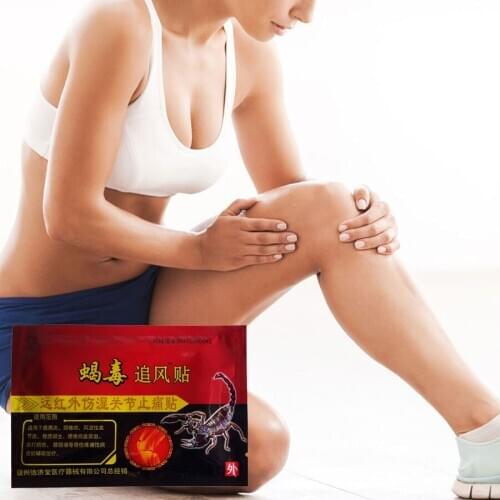 Body Pain Relief Patches 24Pcs Far IR Chinese herbal medicine Joint/MusclePain Relief Plaster Meridians Heating Analgesic Plaste