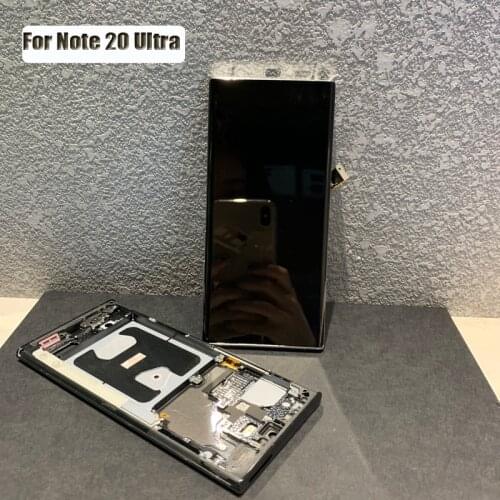 Amoled For Samsung Note 20 N980 Note 20 Ultra LCD 5G Display SM-N985F Touch Screen Digitizer Replacement Small Dot Defect