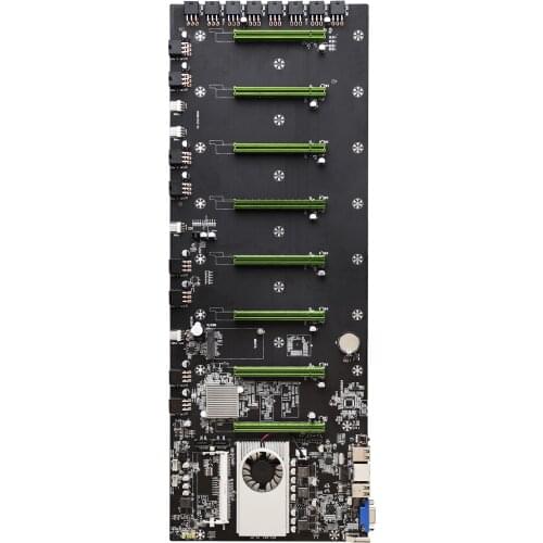 BTC-D37 mining machine motherboard CPU set 8 graphics card slot DDR3 memory integrated HDMI interface