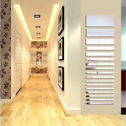 European self-adhesive 3d mirror wall stickers acrylic wall decorations