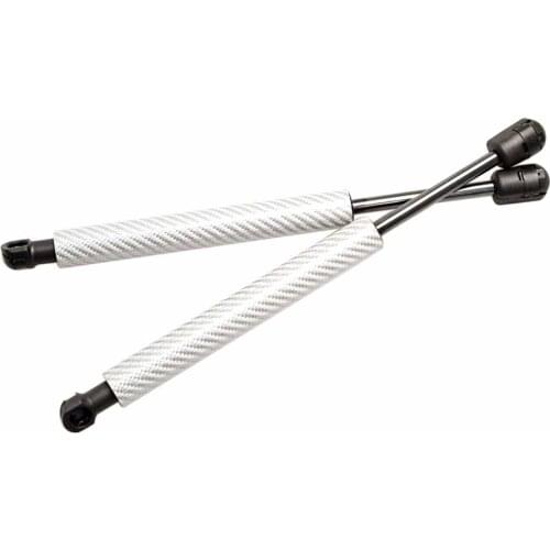 1 Pair Gas Struts for Ford GT 2004-2006 Front Bonnet Hood Auto Gas Charged Struts Springs Lift Support 279mm Carbon Fiber