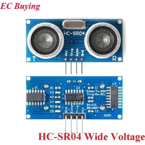 HC-SR04 HCSR04 Ultrasonic Wave Detector Ranging Module HC SR04 Distance Sensor for arduino Wide Voltage 3.3V 5V