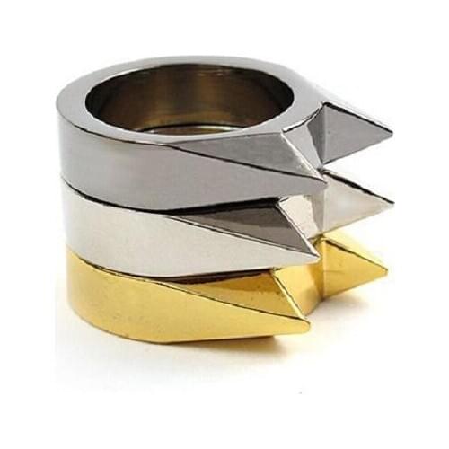 Party Favors 2016 Trendy Cat Ear Self Defence Finger Ring Pendant Keychain Multifunction Outdoor Survival Tool