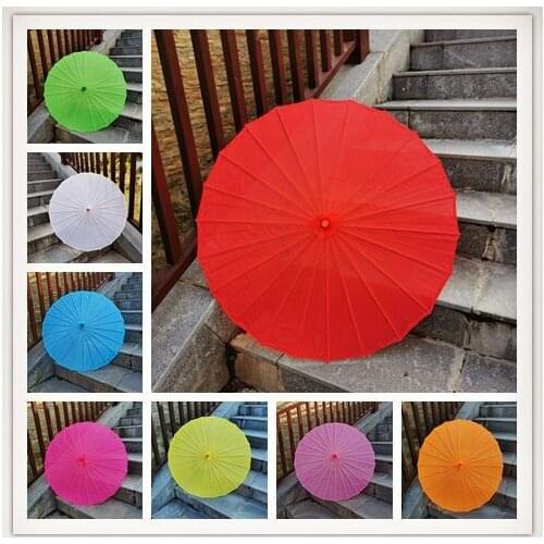 Hot sale Diametern 84cm handmade colored paper umbrella wedding decoration kid painting umbrella kindergarten hand DIY crafts