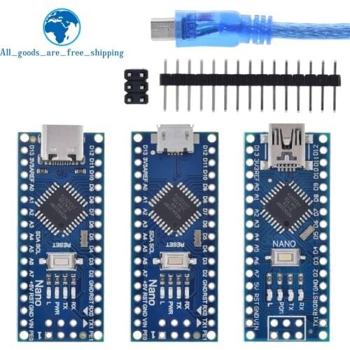 Mini USB With the bootloader Nano 3.0 controller compatible for arduino CH340 USB driver 16Mhz NANO V3.0 Atmega328